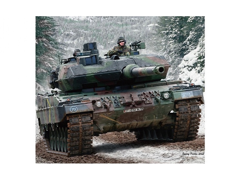 Leopard 2A6 z wnętrzem - zdjęcie 1 Leopard 2A6 z wnętrzem - zdjęcie 1