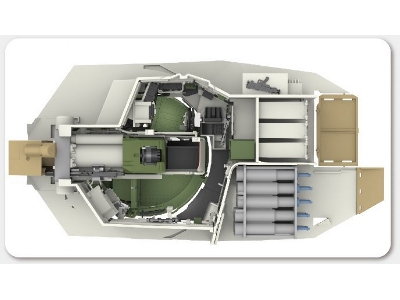 Leopard 2A6 z wnętrzem - zdjęcie 4