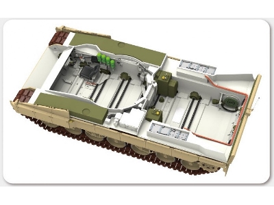 Leopard 2A6 z wnętrzem - zdjęcie 9