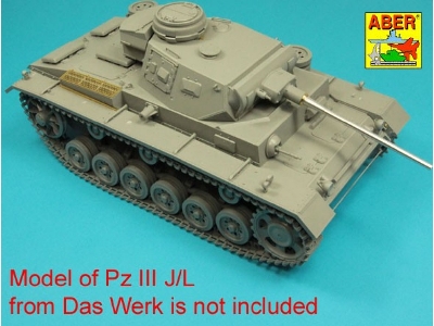 Lufa 50mm KwK 39 L/60 do czołgu Panzer III J późny, L lub M - zdjęcie 6