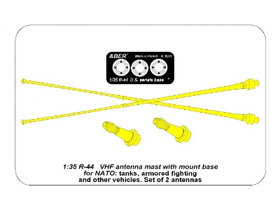Zestaw 2 anten VHF pojazdów NATO - zdjęcie 15
