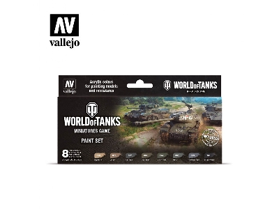 World Of Tanks Miniatures Game Paint Set - zdjęcie 1