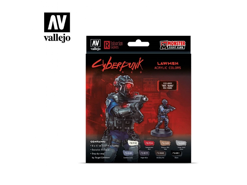 Cyberpunk Red Lawmen Paint Set - zdjęcie 1 Cyberpunk Red Lawmen Paint Set - zdjęcie 1