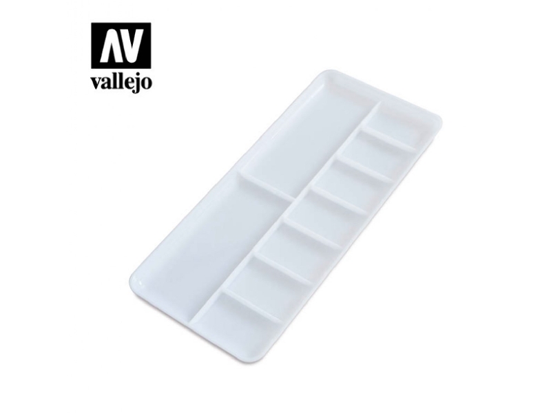 Paleta Do Mieszania Farb 18x8,5cm - zdjęcie 1 Paleta Do Mieszania Farb 18x8,5cm - zdjęcie 1