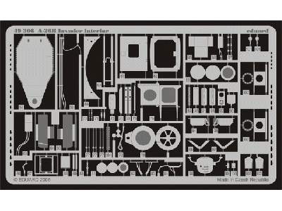  A-26B interior 1/48 - Monogram - blaszki - zdjęcie 4