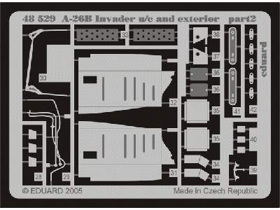  A-26B undercarriage and exterior 1/48 - Revell - blaszki - zdjęcie 3