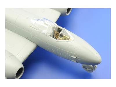  Meteor F.3 interior S. A. 1/72 - Hobby Boss - blaszki - zdjęcie 2