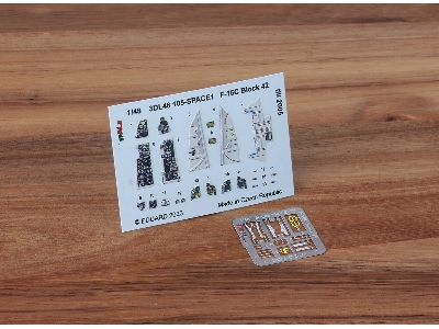 F-16C Block 42 till 2005 SPACE 1/48 - KINETIC MODEL - zdjęcie 5