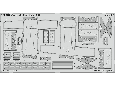 Anson Mk. I bomb bays 1/48 - AIRFIX - zdjęcie 1