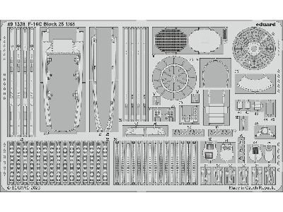 F-16C Block 25 1/48 - KINETIC MODEL - zdjęcie 2