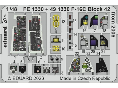 F-16C Block 42 from 2006 1/48 - KINETIC MODEL - zdjęcie 1