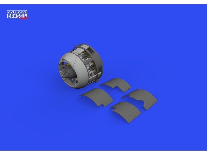 F4F-3 engine early PRINT 1/48 - EDUARD - zdjęcie 1