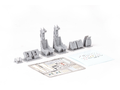 Buccaneer S.2C/ D ejection seats PRINT 1/48 - AIRFIX - zdjęcie 4