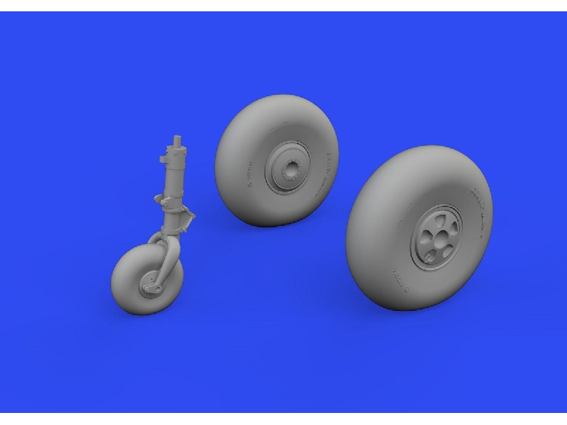Beaufort Mk. I wheels 1/48 - ICM - zdjęcie 1 Beaufort Mk. I wheels 1/48 - ICM - zdjęcie 1