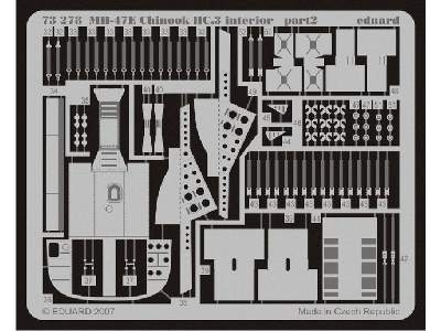  MH-47E Chinook interior 1/72 - Revell - blaszki - zdjęcie 4