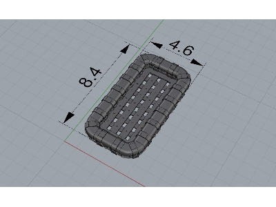 Balsa life raft PRINT 1/350 - zdjęcie 9