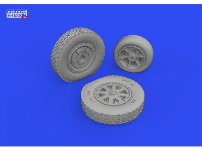 P-39Q wheels PRINT 1/72 - ARMA HOBBY - zdjęcie 3