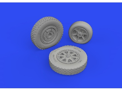 P-39Q wheels PRINT 1/72 - ARMA HOBBY - zdjęcie 6