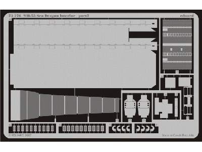  MH-53 interior 1/72 - Italeri - blaszki - zdjęcie 3