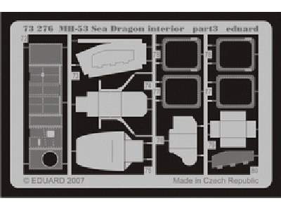  MH-53 interior 1/72 - Italeri - blaszki - zdjęcie 4