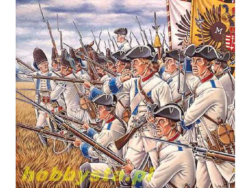 Figurki - Austrian Infantry (7 Years War) - zdjęcie 1 Figurki - Austrian Infantry (7 Years War) - zdjęcie 1