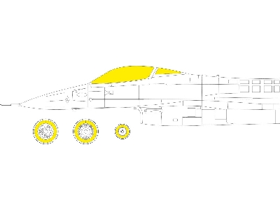 F-16C Block 25/42 TFace 1/48 - KINETIC MODEL - zdjęcie 1