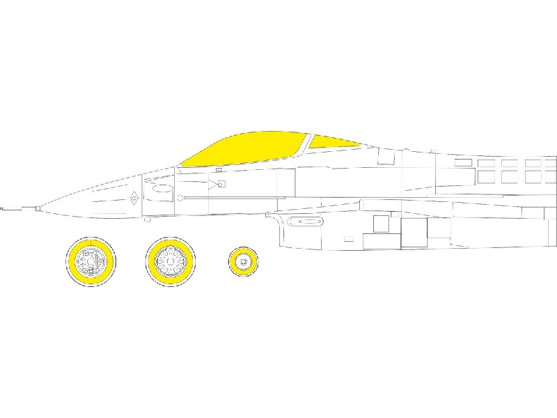F-16C Block 25/42 TFace 1/48 - KINETIC MODEL - zdjęcie 1