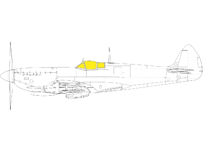 Spitfire Mk. VIII TFace 1/48 - EDUARD - zdjęcie 1