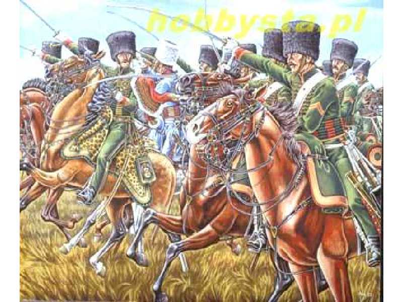 Figurki - French Cavallery (Napoleon war) - zdjęcie 1 Figurki - French Cavallery (Napoleon war) - zdjęcie 1