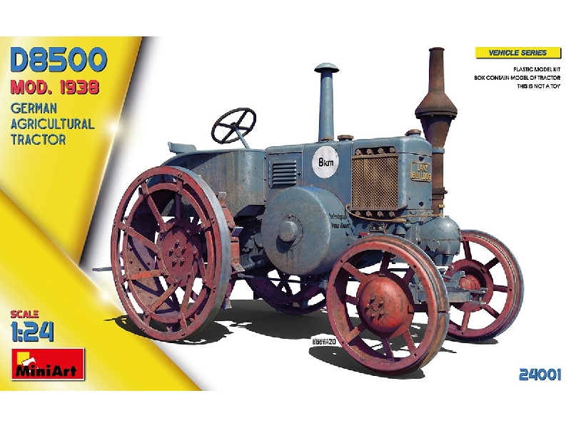 German Agricultural Tractor D8500 Mod. 1938 - zdjęcie 1 German Agricultural Tractor D8500 Mod. 1938 - zdjęcie 1