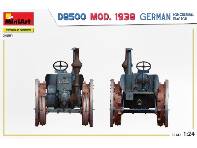 German Agricultural Tractor D8500 Mod. 1938 - zdjęcie 3