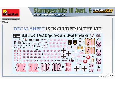 Sturmgeschutz Iii Ausf. G  April 1943 Alkett Prod. Interior Kit - zdjęcie 3