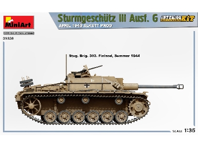 Sturmgeschutz Iii Ausf. G  April 1943 Alkett Prod. Interior Kit - zdjęcie 5