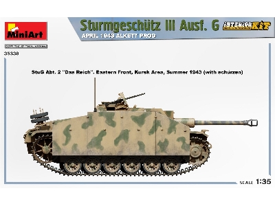 Sturmgeschutz Iii Ausf. G  April 1943 Alkett Prod. Interior Kit - zdjęcie 9