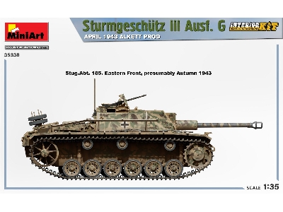 Sturmgeschutz Iii Ausf. G  April 1943 Alkett Prod. Interior Kit - zdjęcie 13