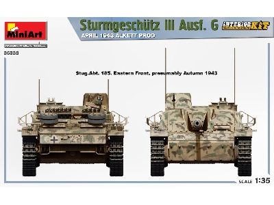 Sturmgeschutz Iii Ausf. G  April 1943 Alkett Prod. Interior Kit - zdjęcie 14