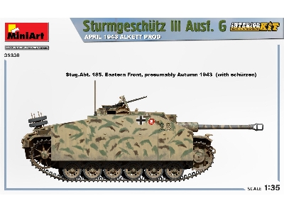 Sturmgeschutz Iii Ausf. G  April 1943 Alkett Prod. Interior Kit - zdjęcie 15