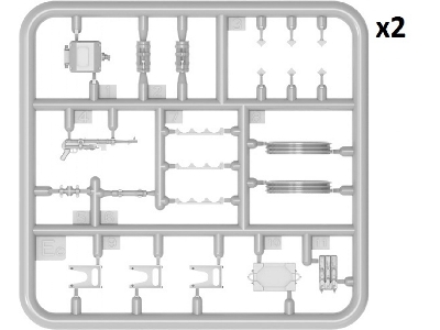 Sturmgeschutz Iii Ausf. G  April 1943 Alkett Prod. Interior Kit - zdjęcie 34