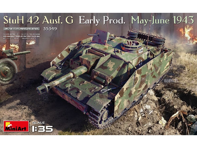 Stuh 42 Ausf. G Early Prod. May-june 1943 - zdjęcie 1
