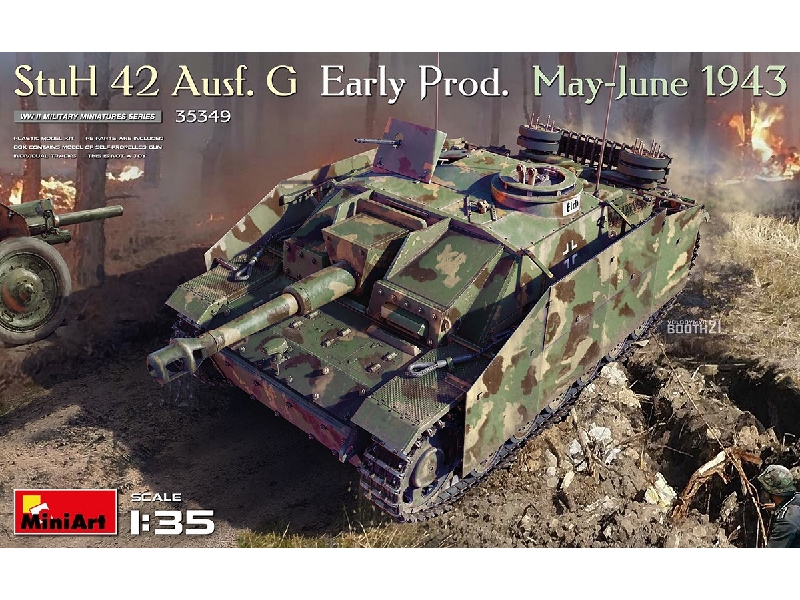 Stuh 42 Ausf. G Early Prod. May-june 1943 - zdjęcie 1