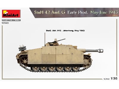 Stuh 42 Ausf. G Early Prod. May-june 1943 - zdjęcie 2