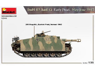 Stuh 42 Ausf. G Early Prod. May-june 1943 - zdjęcie 8