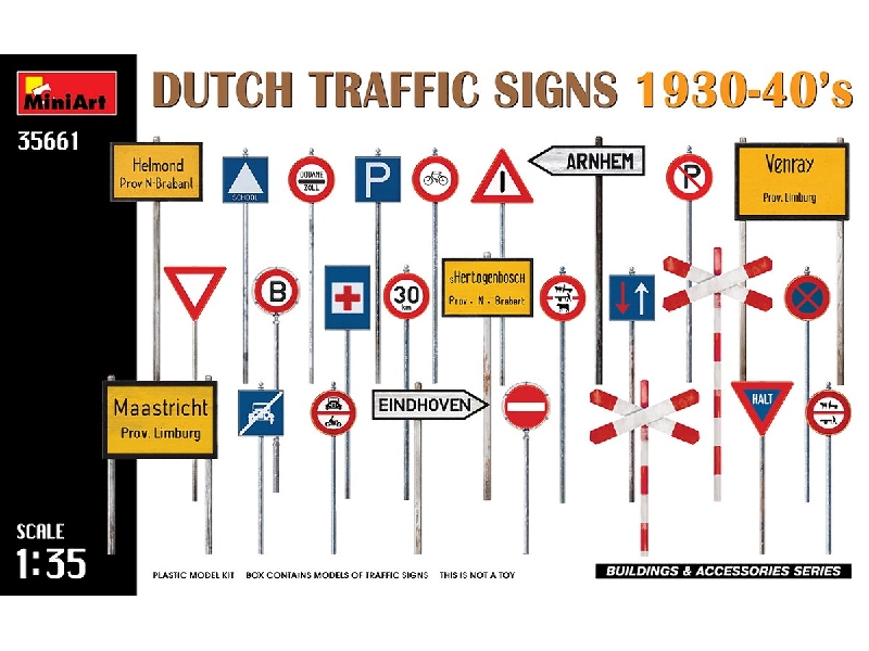 Dutch Traffic Signs 1930-40’s - zdjęcie 1 Dutch Traffic Signs 1930-40’s - zdjęcie 1