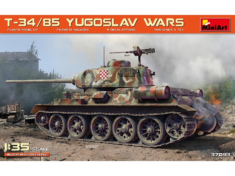 T-34/85 konflikt bałkański - zdjęcie 1 T-34/85 konflikt bałkański - zdjęcie 1