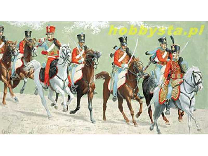 Figurki - French Hussars - zdjęcie 1 Figurki - French Hussars - zdjęcie 1