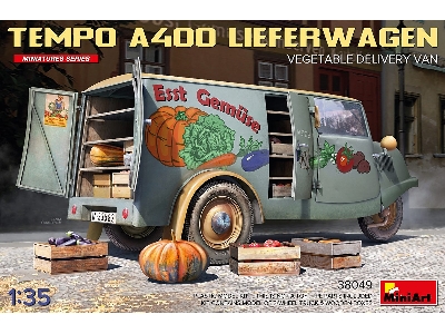 Tempo A400 Lieferwagen. Vegetable Delivery Van - zdjęcie 1