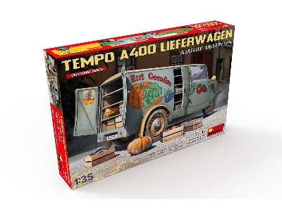 Tempo A400 Lieferwagen. Vegetable Delivery Van - zdjęcie 2