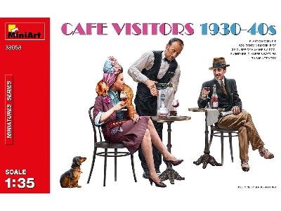 Cafe Visitors 1930-40s - zdjęcie 1