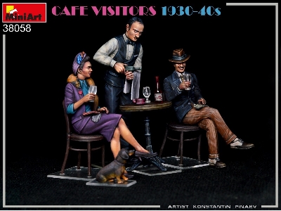 Cafe Visitors 1930-40s - zdjęcie 6