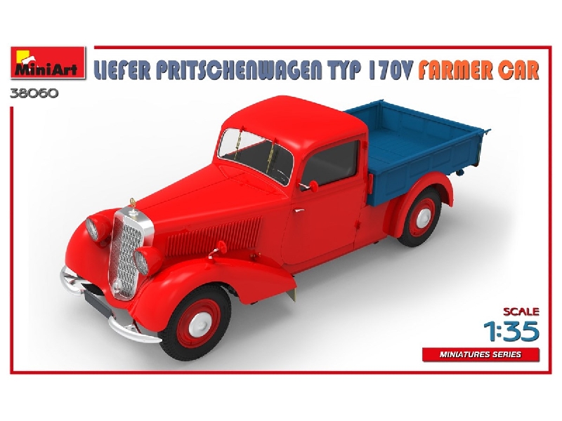 Liefer Pritschenwagen Typ 170v Farmer Car - zdjęcie 1 Liefer Pritschenwagen Typ 170v Farmer Car - zdjęcie 1